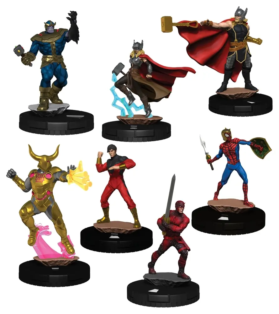 Marvel HeroClix: Avengers War of the Realms Booster Brick (10) - EN