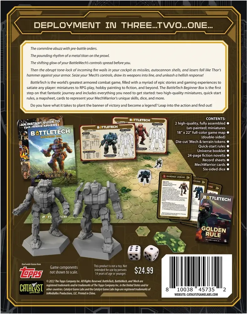 Battletech Beginner Box Mercs - EN