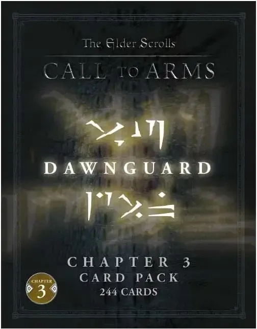 The Elder Scrolls Call To Arms Chapter 3 Card Pack Dawnguard - Expansion - EN