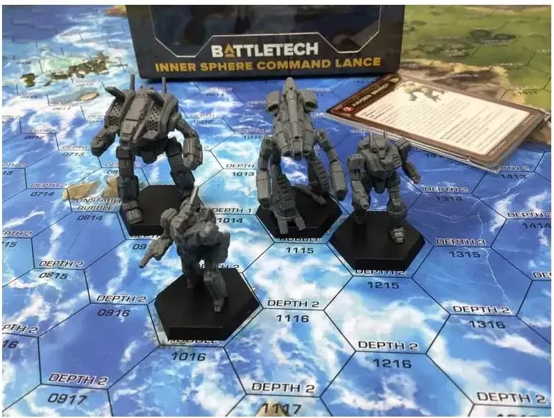 Battletech Inner Sphere Command Lance - EN