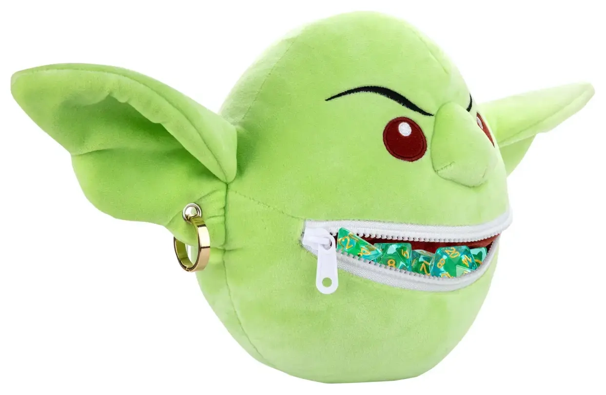 Pathfinder Dice Goblin Plush Bag