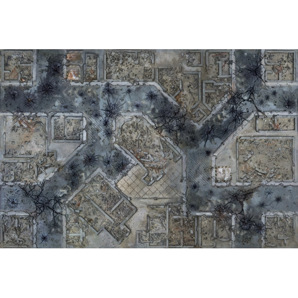 Warzone City 6x4 Gaming Mat 2.0