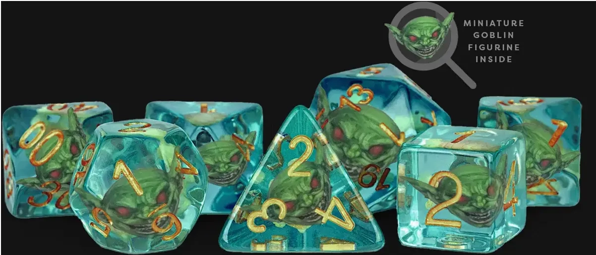 Pathfinder Goblin Inclusion Dice Set