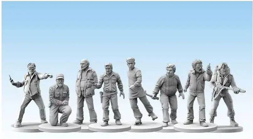 The Thing: Human Miniatures Set - EN