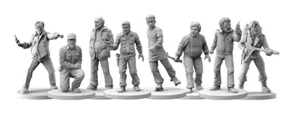 The Thing: Human Miniatures Set - EN