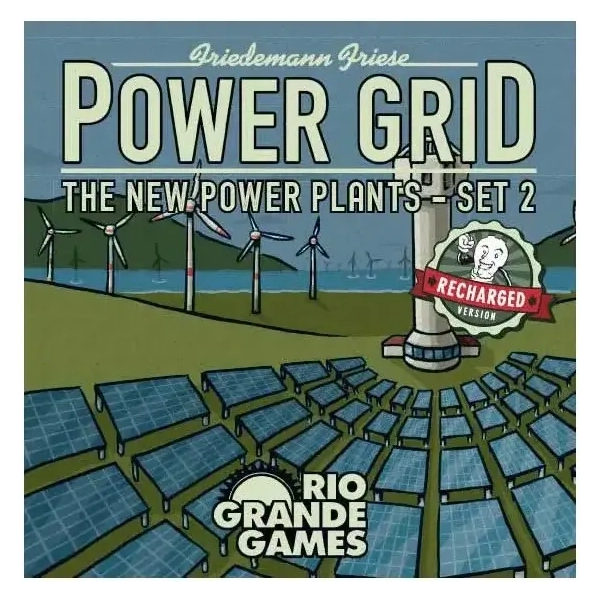 Power Grid Recharged: New Power Plants Set 2 - EN - Expansion