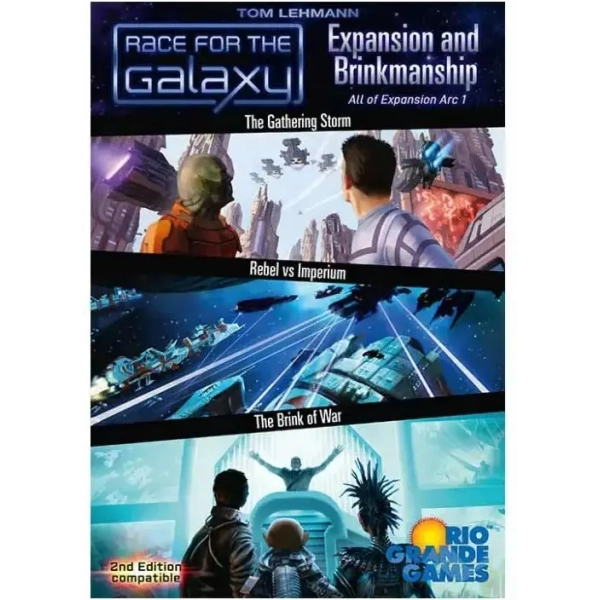 Race for the Galaxy: Expansion and Brinkmanship - The Combined 1st Arc Expansion - EN