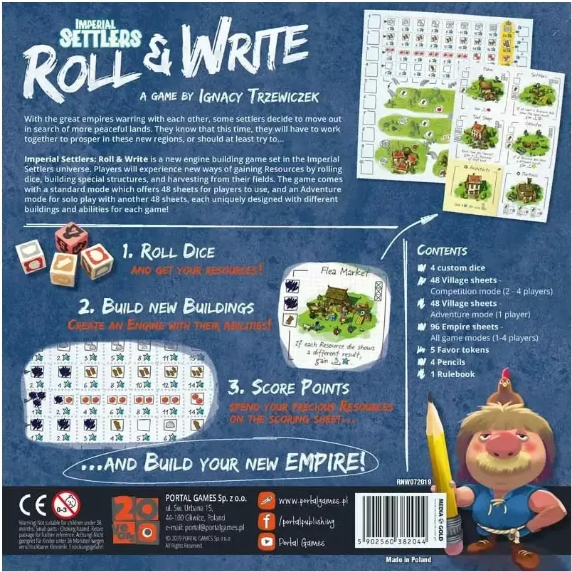 Imperial Settlers: Roll & Write - EN