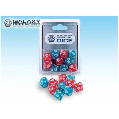 Galaxy Defenders - Set of 10 Special Dice (Würfel)