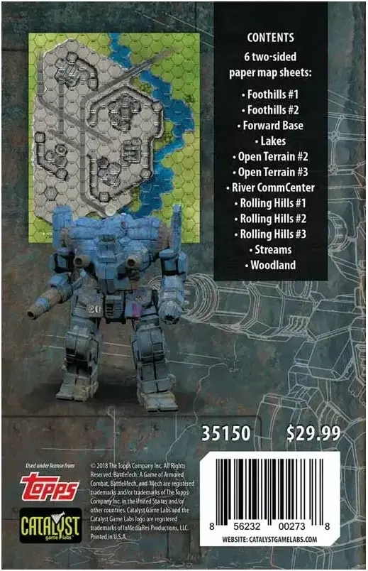 BattleTech Map Set Grasslands