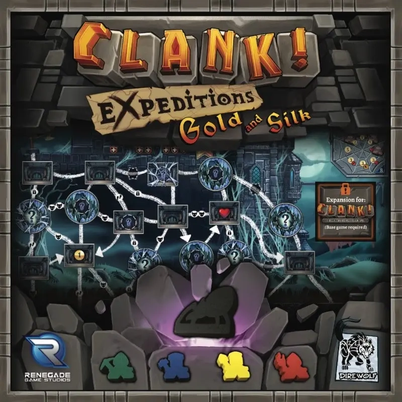 Clank! Expeditions: Gold and Silk - Expansion - EN