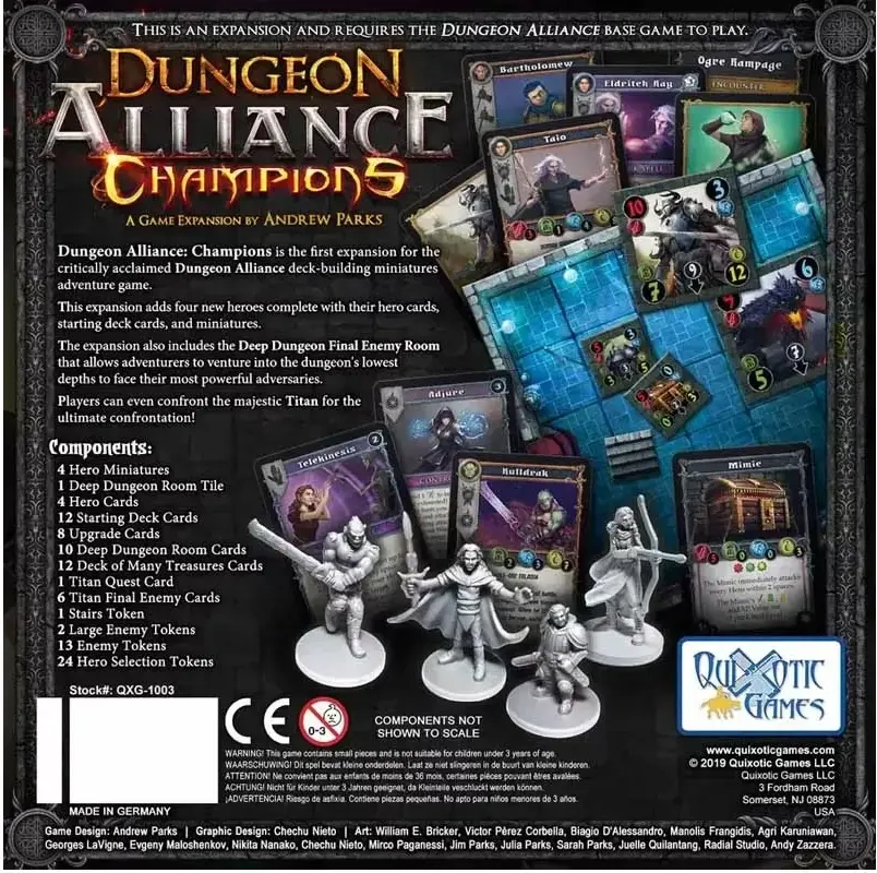 Dungeon Alliance Expansion - Champions - EN