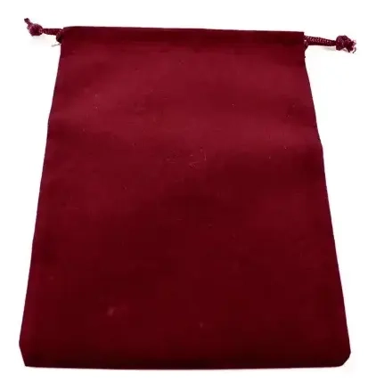 Chessex Large Suedecloth Dice Bags Burgundy