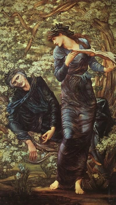 The Beguiling of Merlin - Edward Burne-Jones