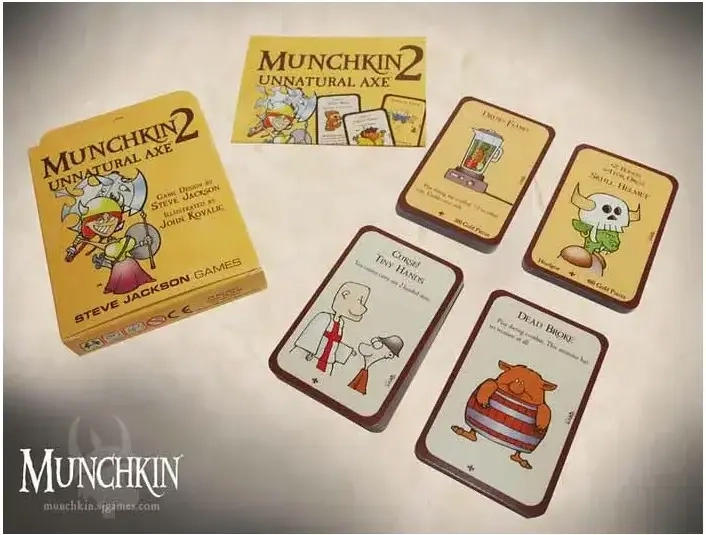 Munchkin 2 - Unnatural Axe - EN