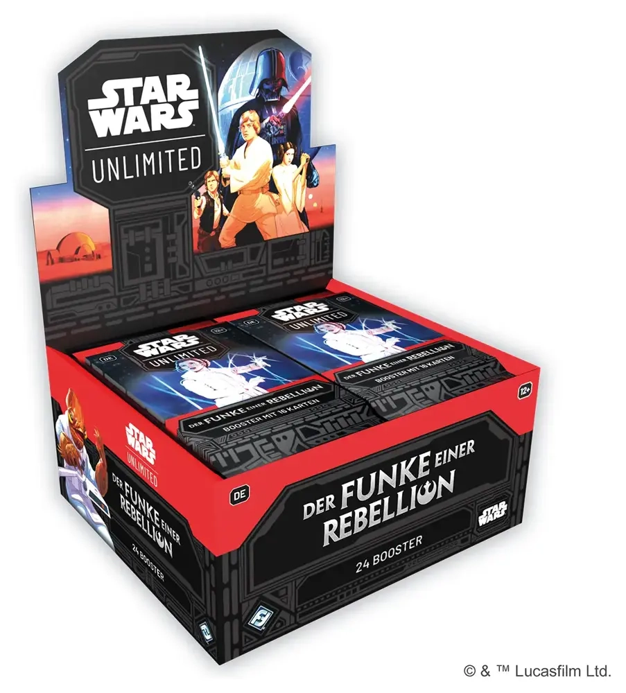 Star Wars: Unlimited – Der Funke einer Rebellion (Booster-Display) - DE