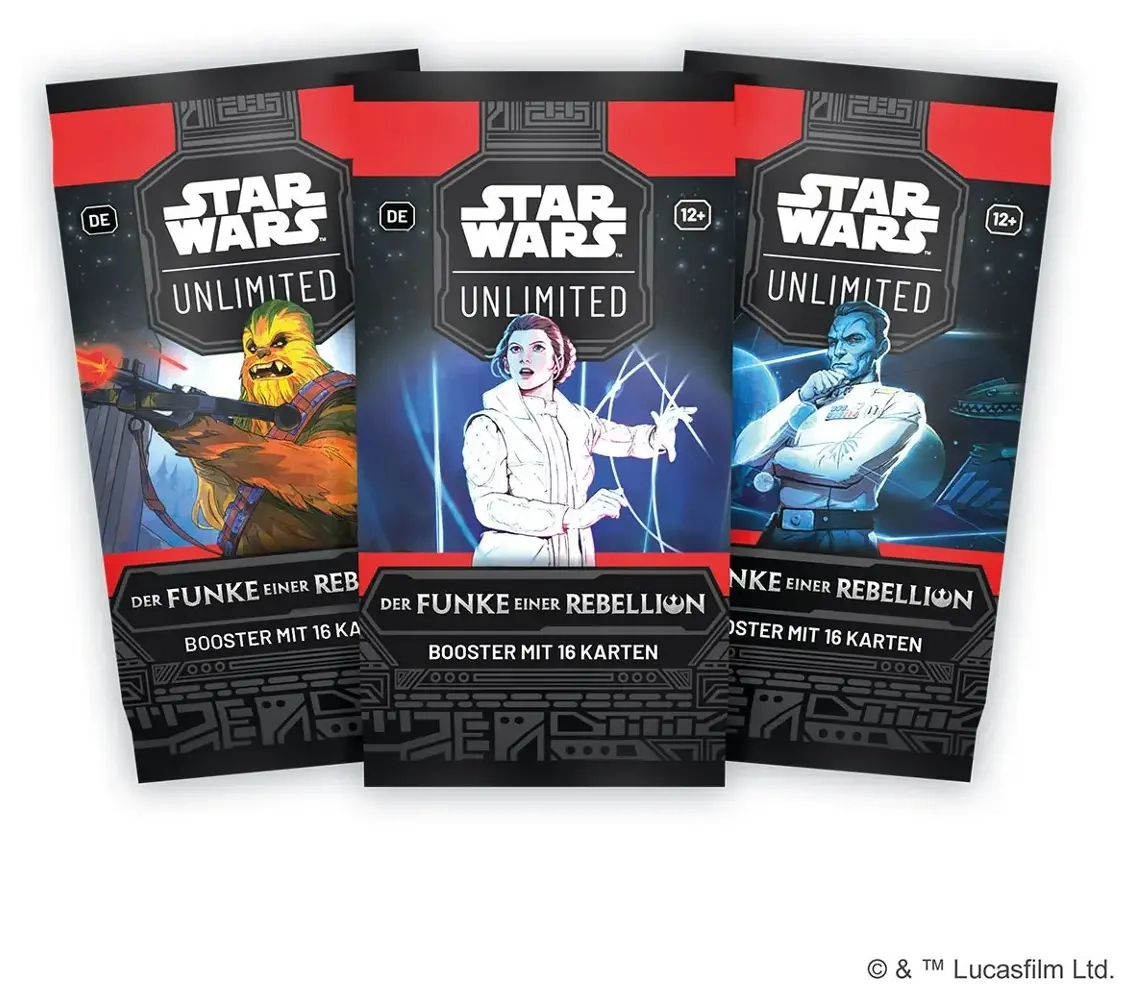 Star Wars: Unlimited – Der Funke einer Rebellion (Booster-Display) - DE