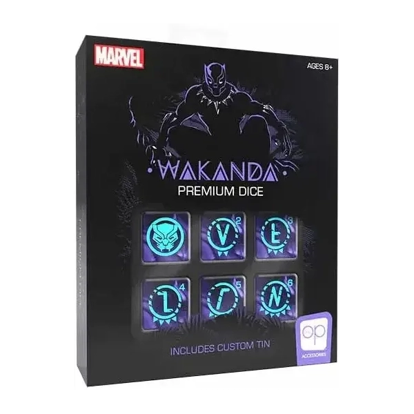 Marvel Black Panther Premium Dice Set (Würfel)