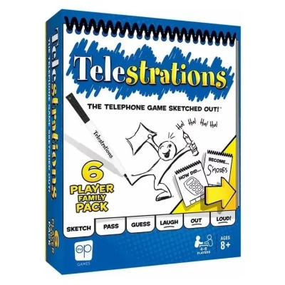 Telestrations 6 Player - Family Pack - EN