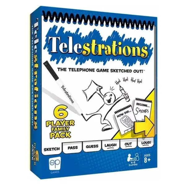 Telestrations 6 Player - Family Pack - EN