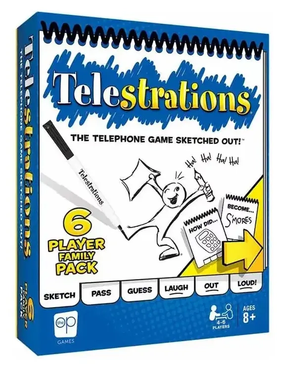 Telestrations 6 Player - Family Pack - EN