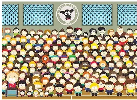 South Park: Go Cows! - Puzzle