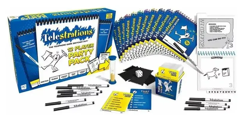 Telestrations 12 Player - Party Pack - EN