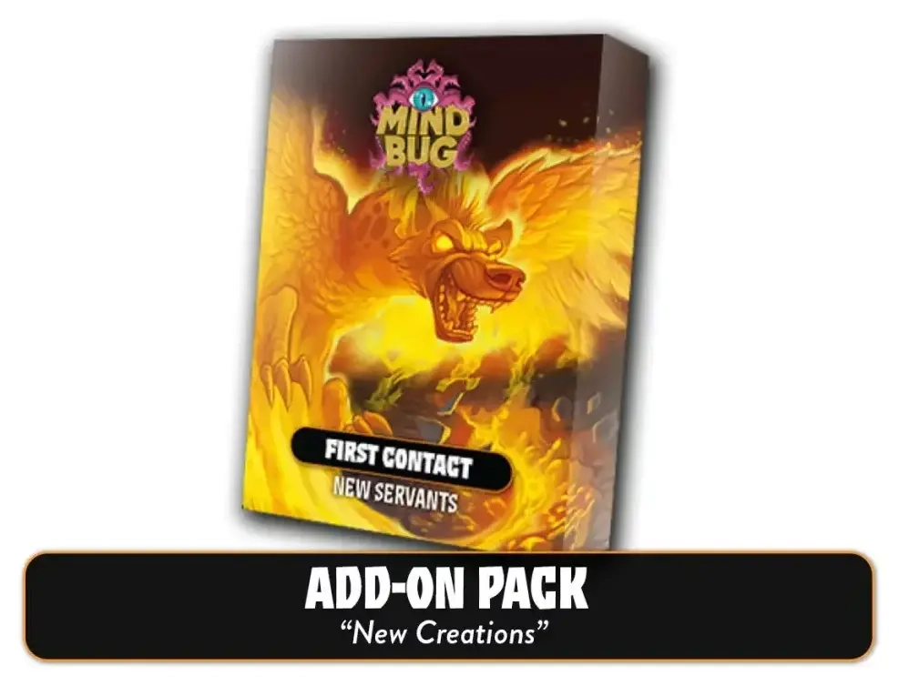 Mindbug - First Contact - New Servants - Add-On Pack - EN