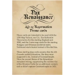 Pax Renaissance - Promo Pack 1 - EN