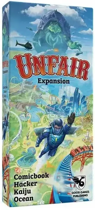 Unfair Comicbook Hacker Kaiju Ocean - Expansion - EN