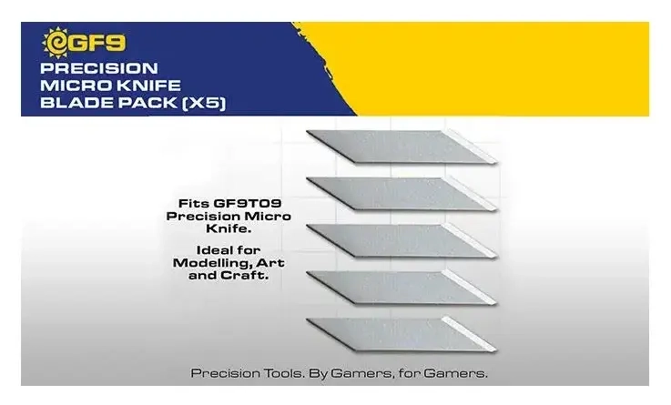 Precision Micro Knife Blade Pack (x5)