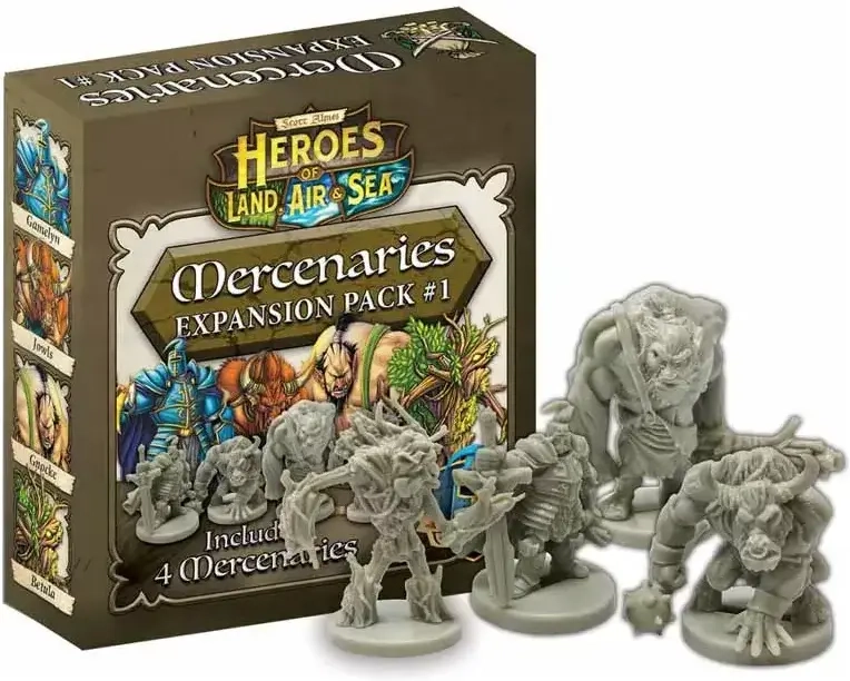 Heroes of Land, Air & Sea: Mercenary Pack 1 - Expansion - EN