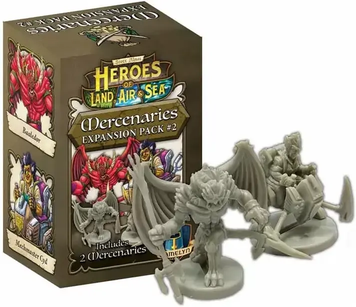 Heroes of Land, Air & Sea: Mercenary Pack 2 - Expansion - EN