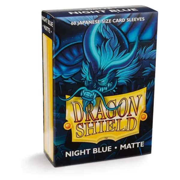 Dragon Shield Japanese Art Matte Sleeves - Night Blue Delphion (60 Sleeves)