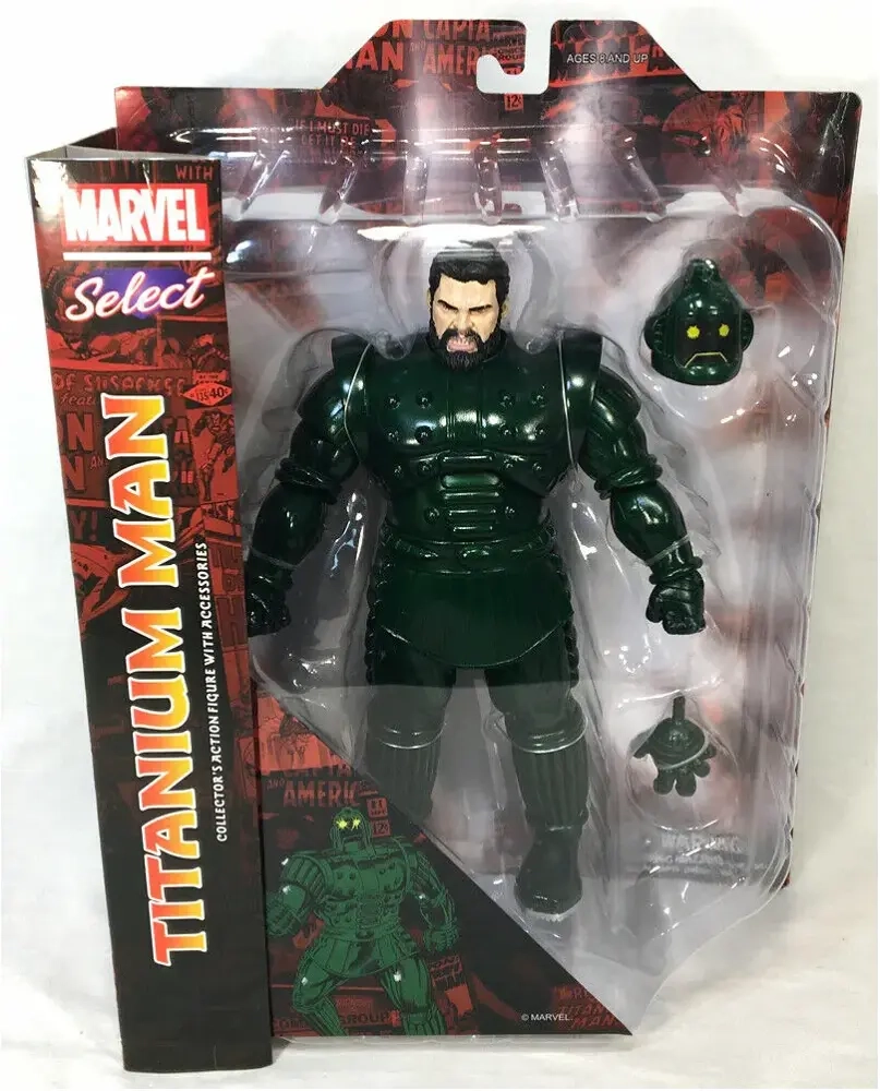 Marvel Select Actionfigur Titanium Man 24 cm