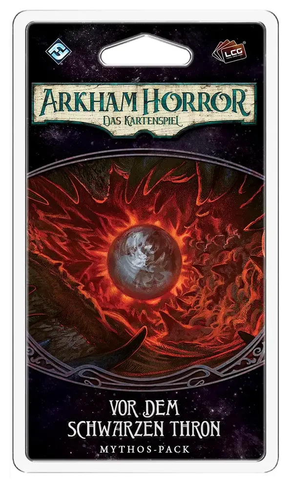 Arkham Horror - Das Kartenspiel - Vor dem Schwarzen Thron Mythos-Pack (Der gebrochene Kreis 6)