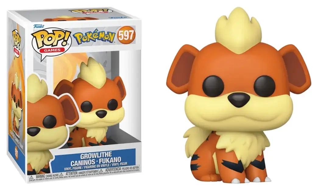 Funko POP! Games: Pokemon - Growlithe/Caninos