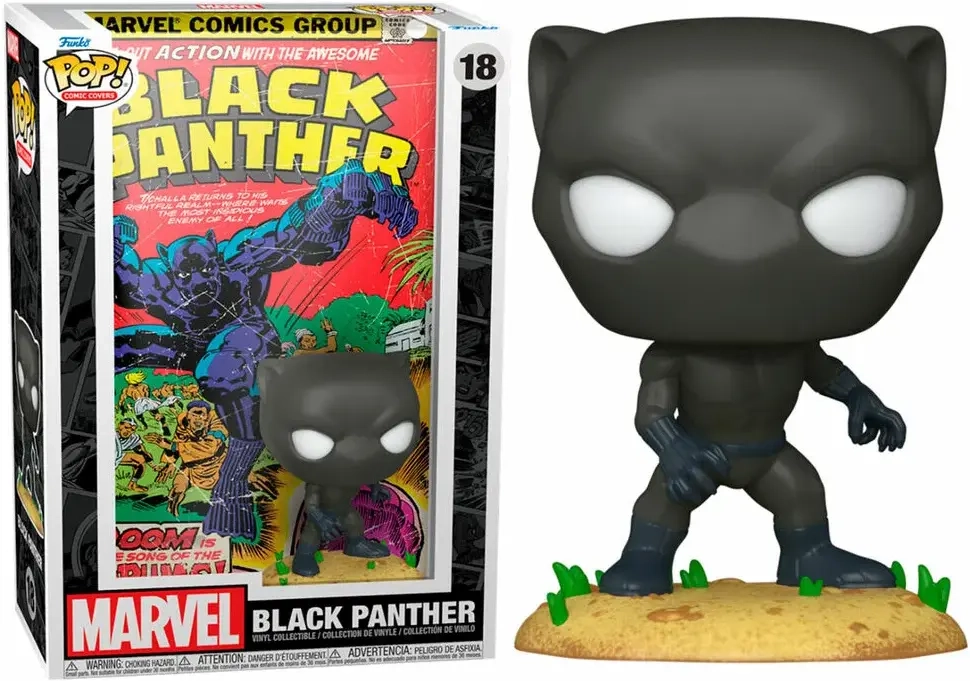 Funko POP! Comic Cover Marvel - Black Panther