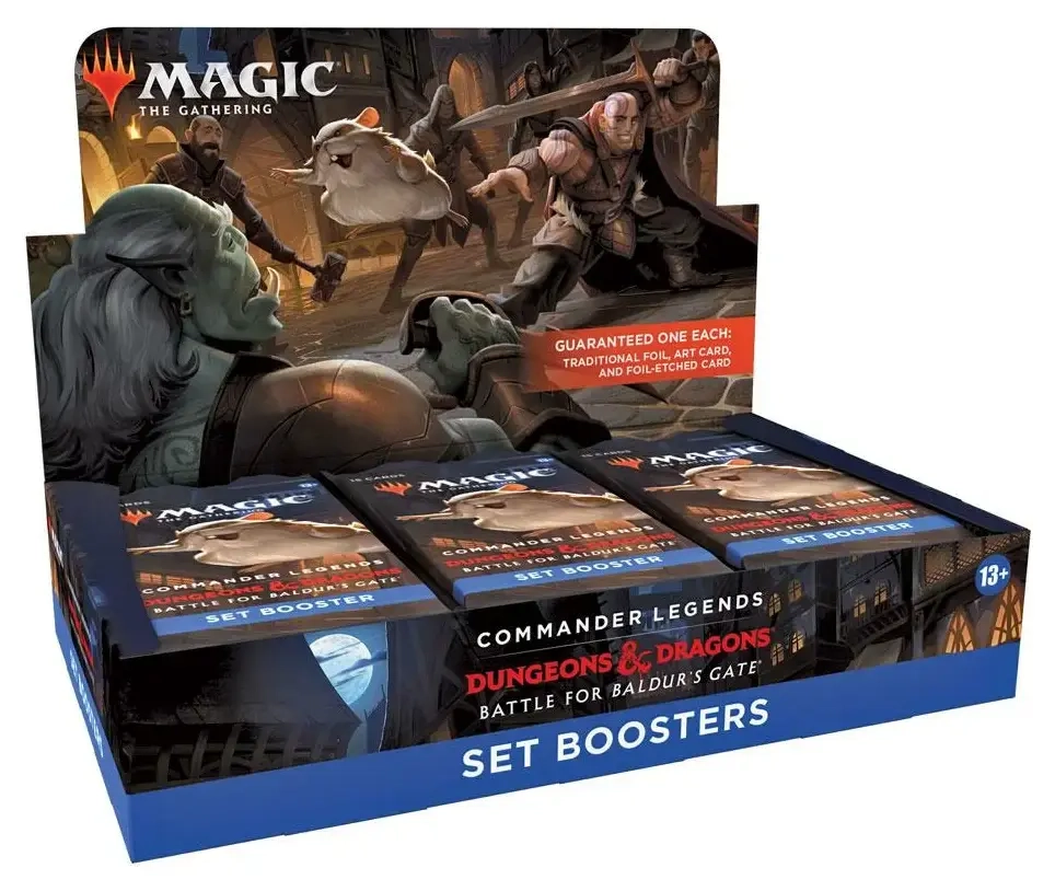 Magic the Gathering Commander Legends: Battle for Baldur's Gate Set-Booster D. (18) - EN