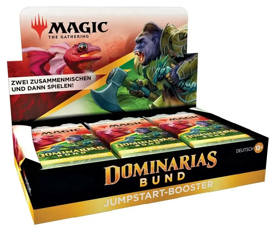 Magic the Gathering Dominarias Bund Jumpstart-Booster Display (18) - DE