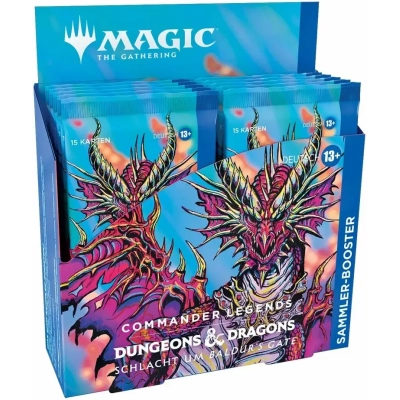 MTG - Commander Legends Baldur's Gate Collector's Booster Display (12 Packs) - DE