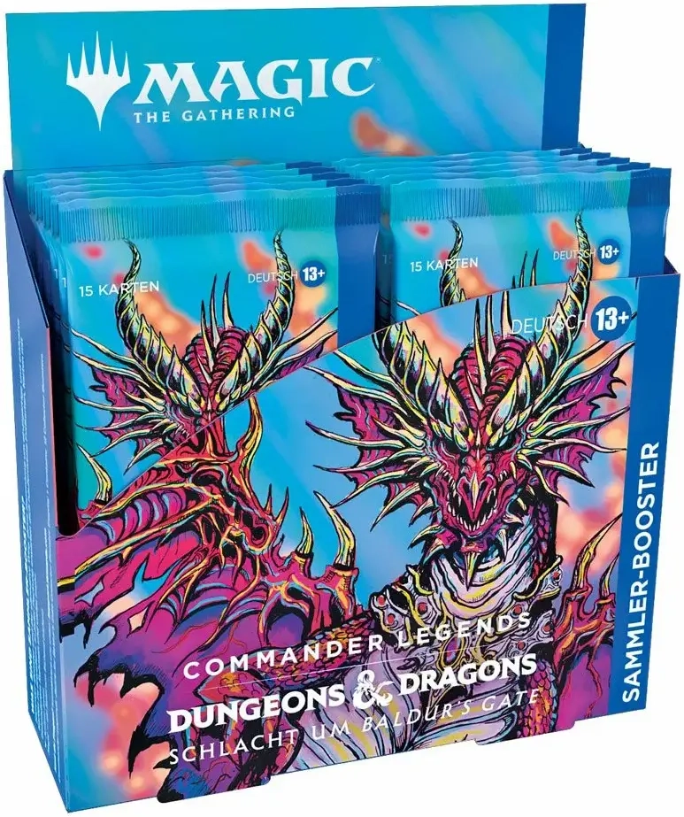 MTG - Commander Legends Baldur's Gate Collector's Booster Display (12 Packs) - DE