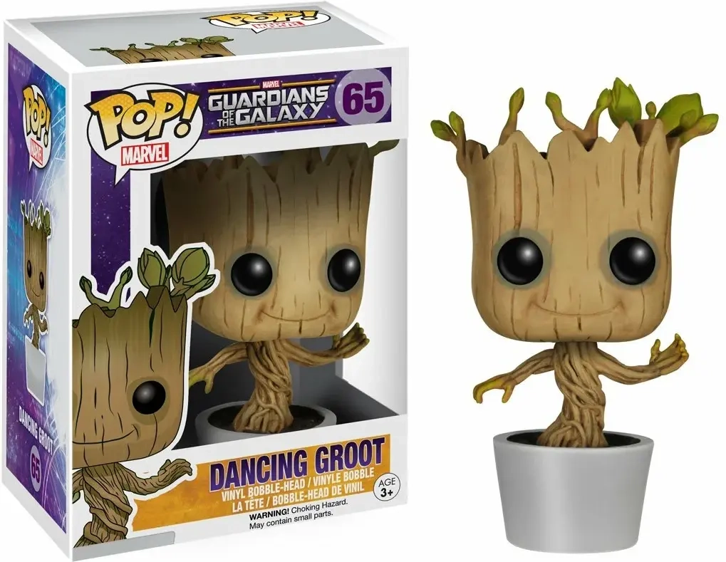 Funko POP! Marvel Guardians of the Galaxy - Dancing Groot Vinyl Figure 10cm