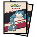 UP - Snorlax & Munchlax Deck Protectors for Pokémon (65 Sleeves)