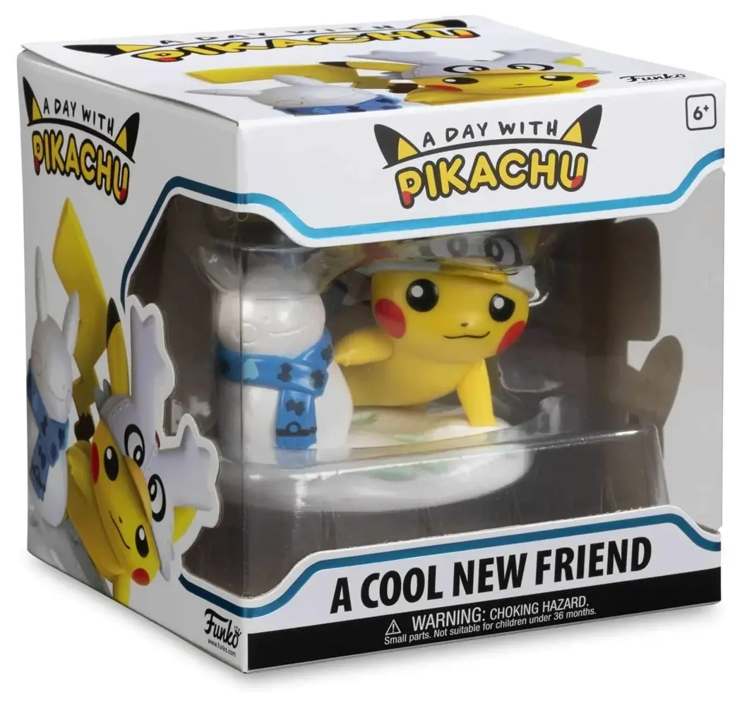 Pokémon -A Day with Pikachu A Cool New Friend Fig.