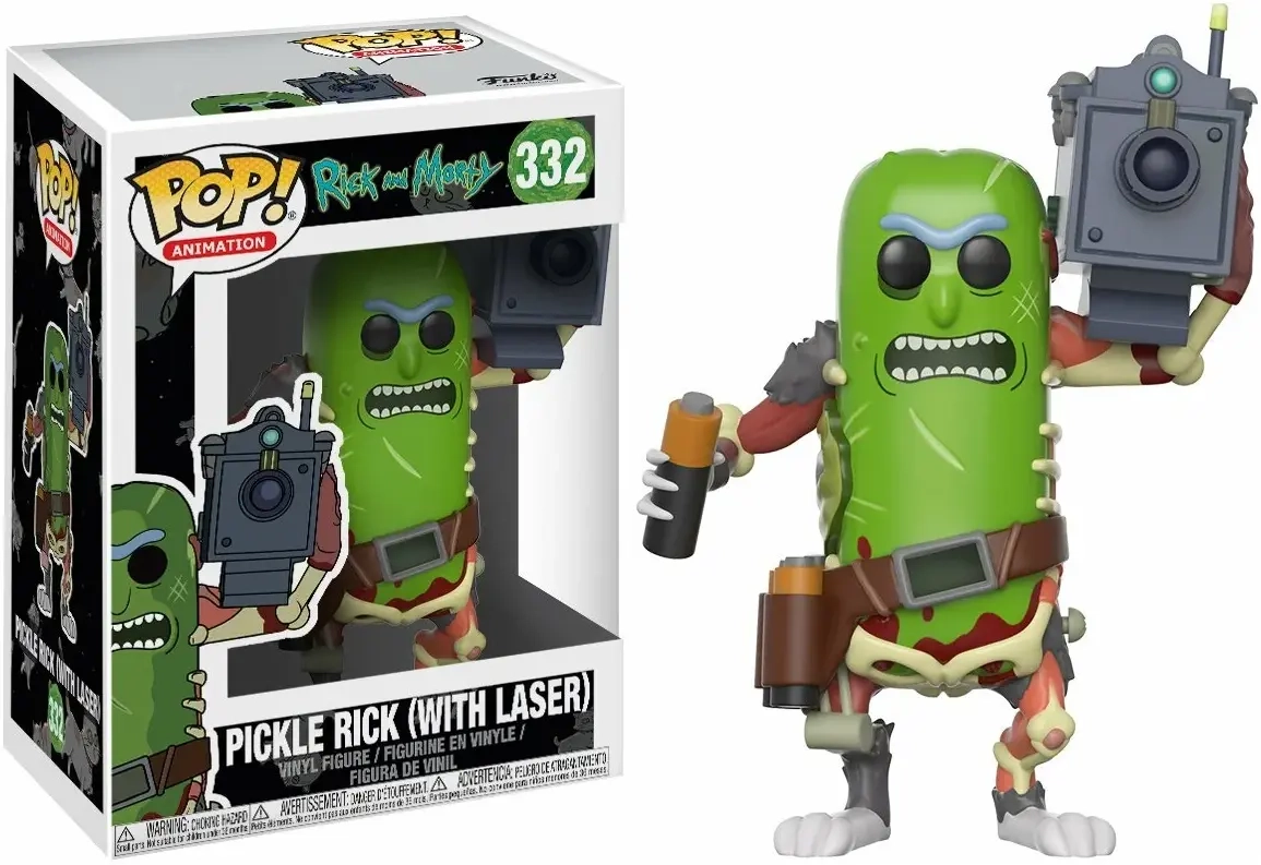 POP - Rick and Morty - Pickle Rick (with Laser)