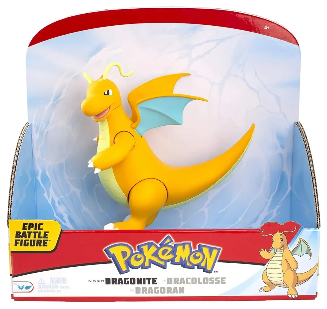 Pokémon Epic Battle Figure - Dragonite/Dragoran 30 cm