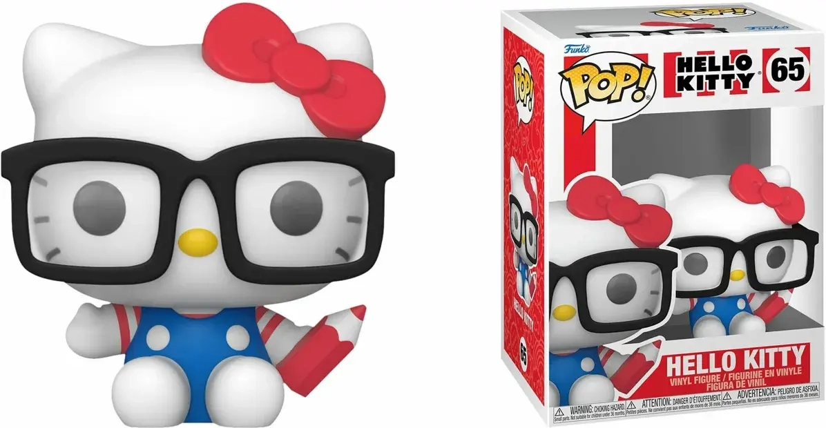 POP - Hello Kitty - Nerd Hello Kitty with Glasses