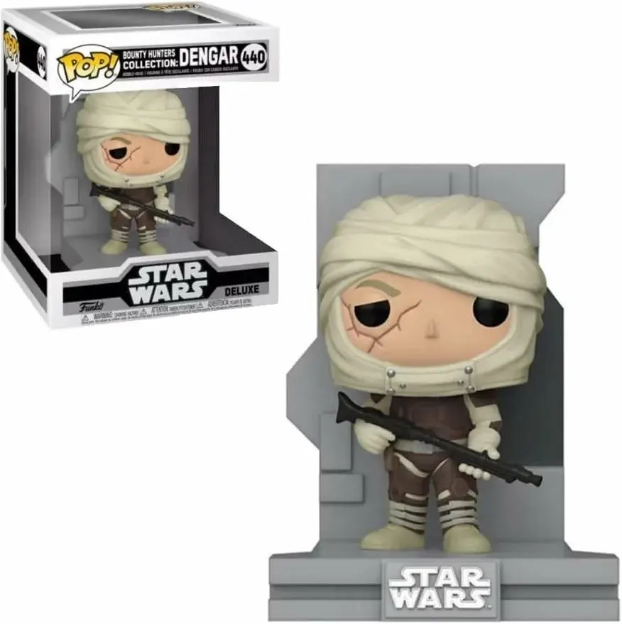 Funko POP! Deluxe: SW Bounty Hunter- Dengar (Exclusive)