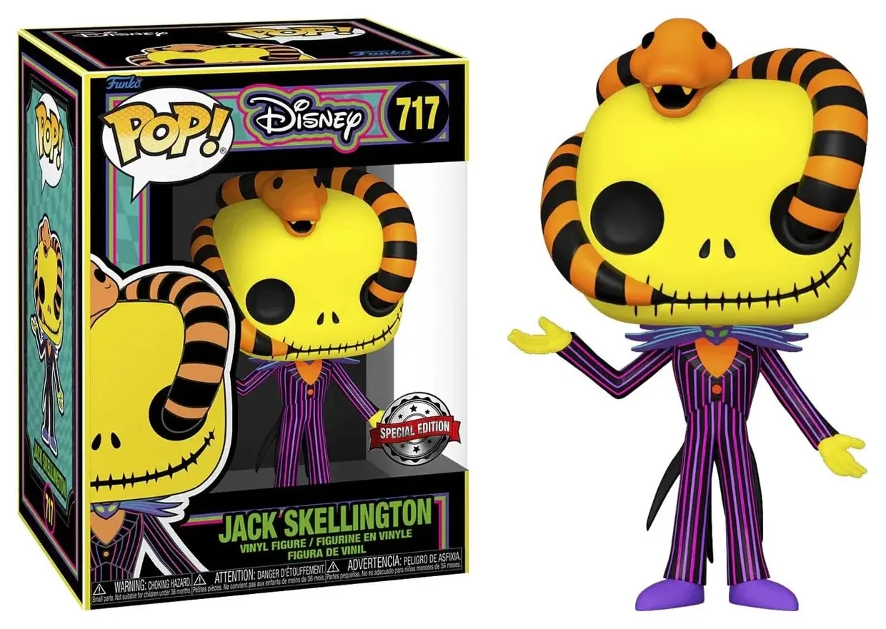 Funko POP! - Disney TNBC - Jack Skellington with Snake